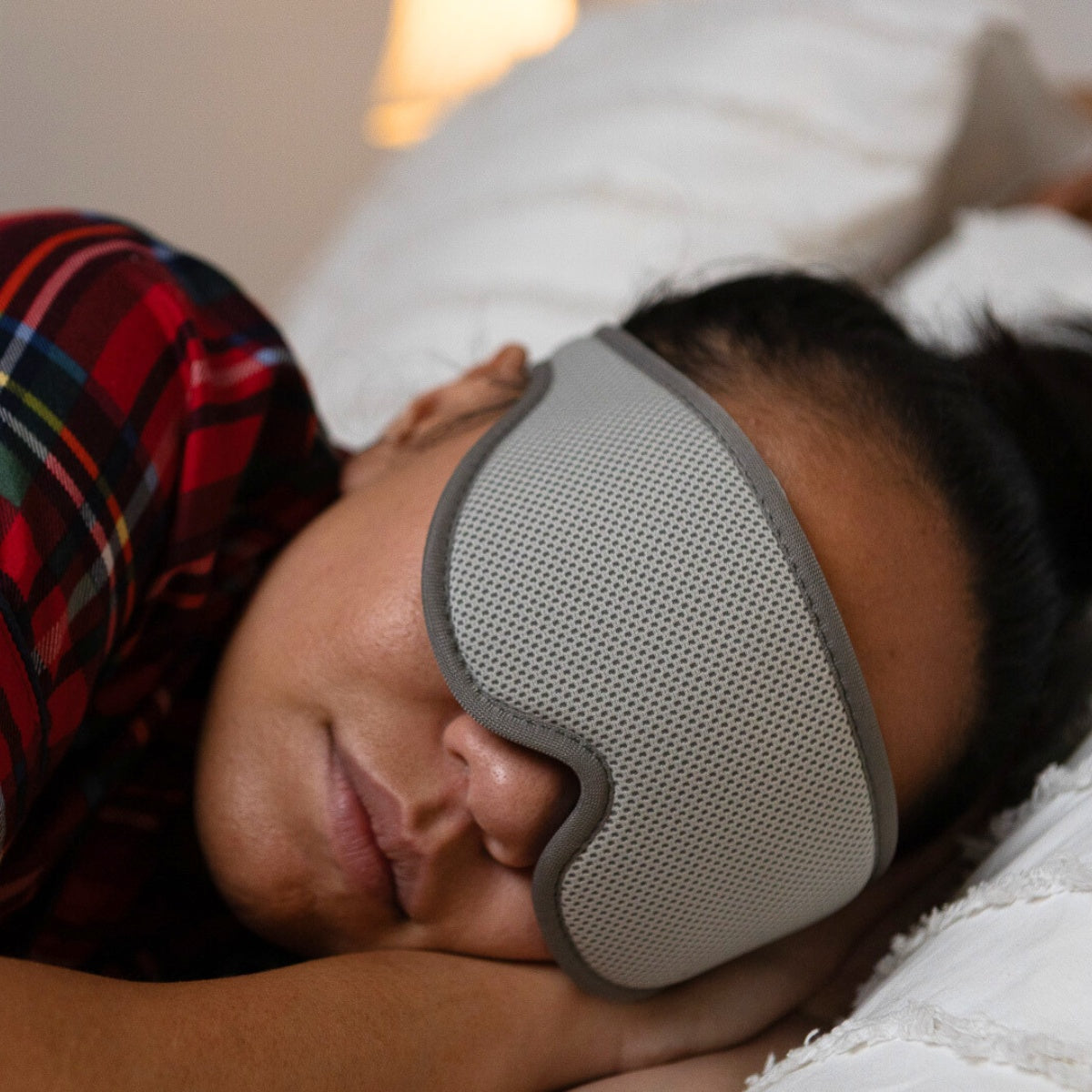 Grey Sleeping Mask | Comfortable Eye Mask for Sleeping & Light